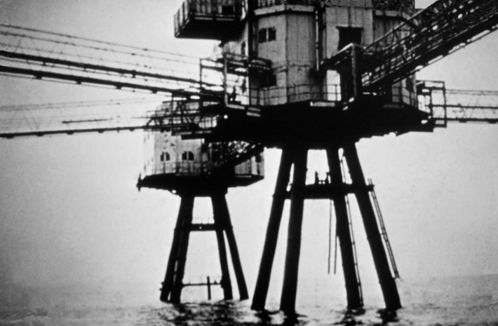 Red Sands Forts in 1970's