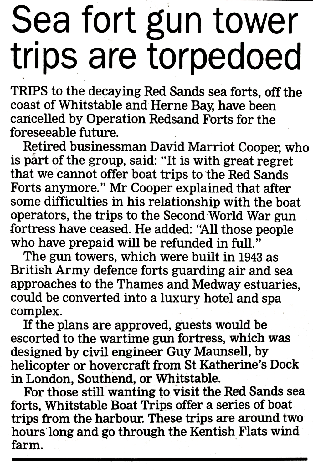 Whitstable Times 9th September 2015