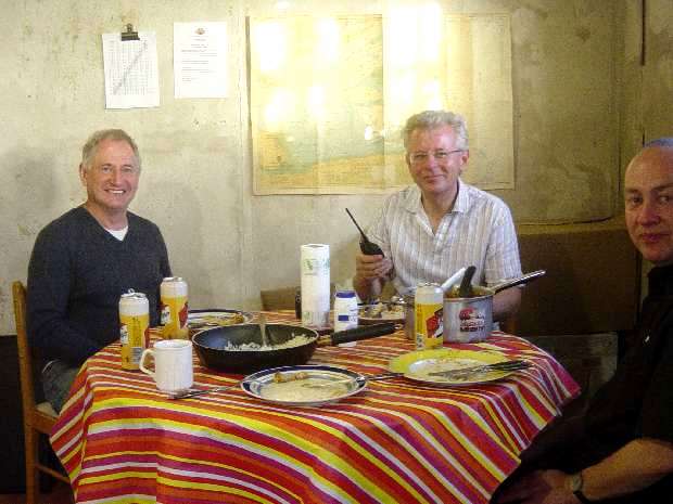 Supper's finished Supper's finished