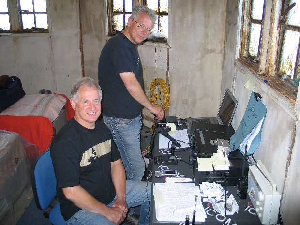 ICOM's Phil Hadler & Chris Ridley ICOM's Phil Hadler & Chris Ridley