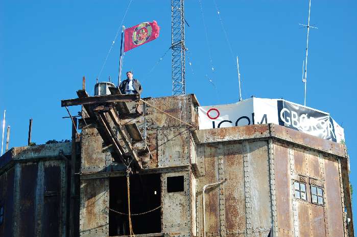 Printz still on the Fort roof