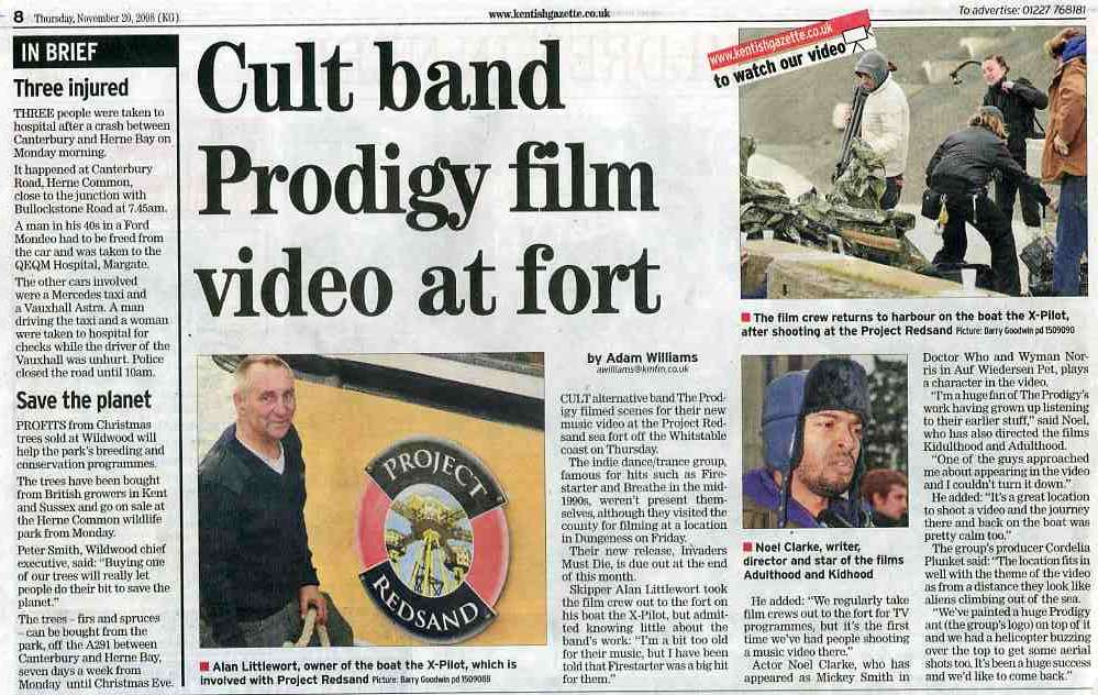 Prodigy at Fort Press Report