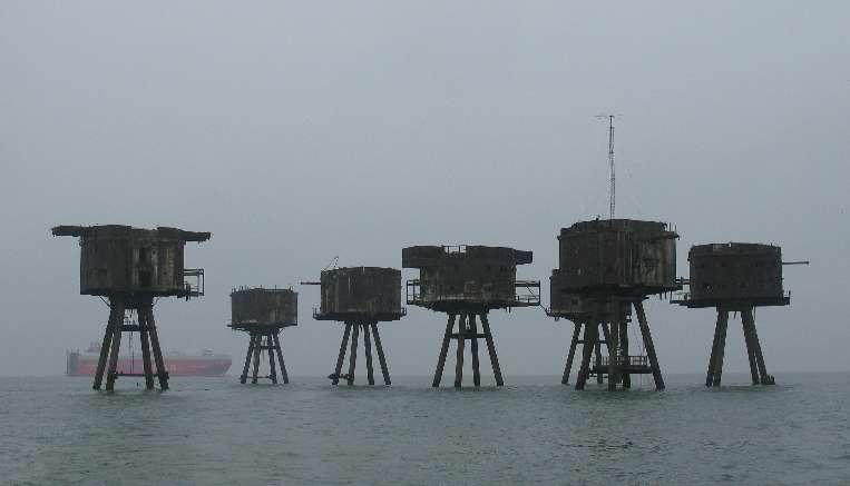 The Towers on a grey day The Towers on a grey day