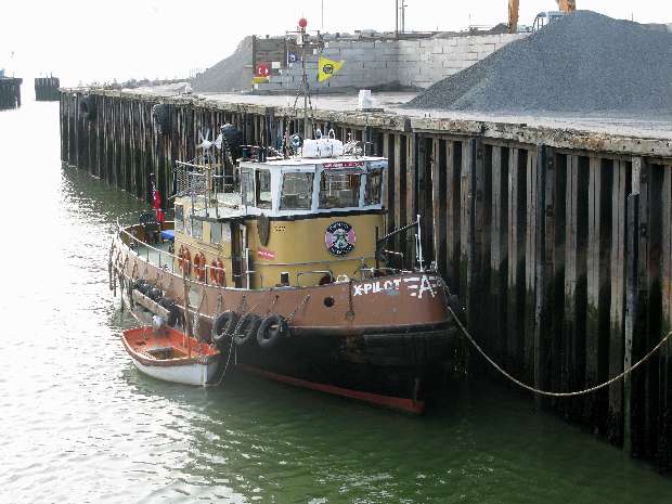 X-Pilot in Whitstable Harbour