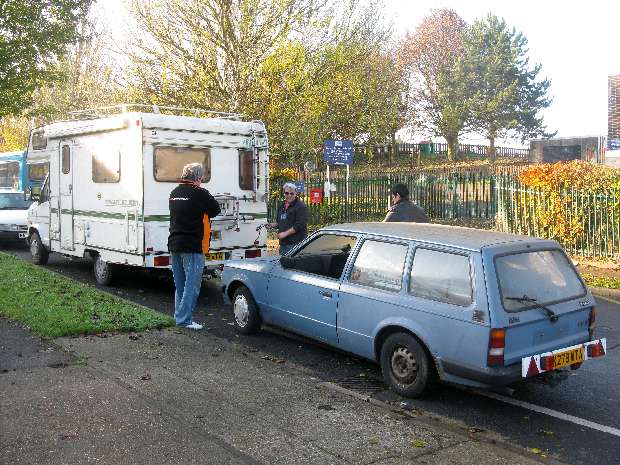 Preparing tow Preparing tow