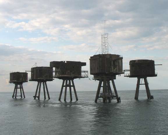 Red Sands Fort final full view Red Sands Fort final full view