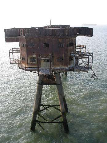 Control Tower at low tide Control Tower at low tide