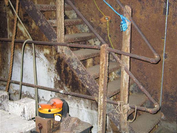 Stairs to roof Stairs to roof