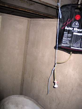 Bath with Solar Shower
