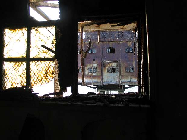 Men's Sleeping window to Control Tower Men's Sleeping window to Control Tower