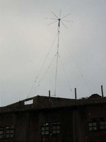 Antenna from boat Antenna from boat