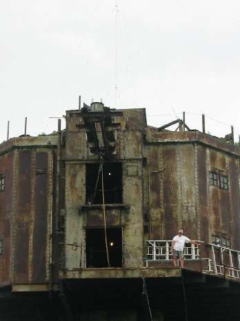 View of fort from boat View of fort from boat