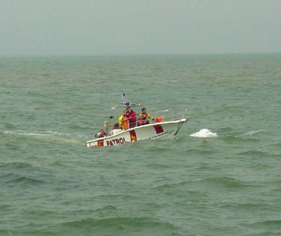 Water Safety Patrol boat!