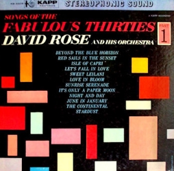 David Rose & His Orchestra - Fabulous 30's album
