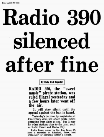 Daily Mail 11th November 1966