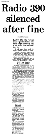 Daily Mail 11th November 1966