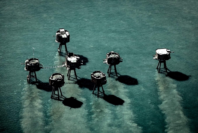 Red Sands Fort by Michael Marsh Red Sands Fort by Michael Marsh