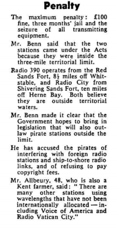 Daily Mail 10th December 1965