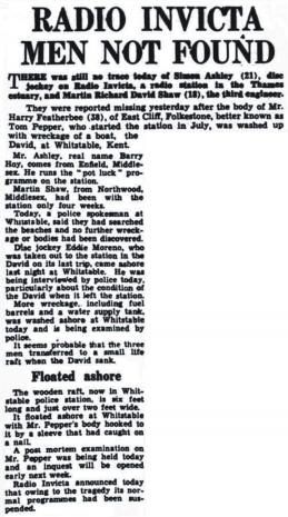 Unknown Press Cutting