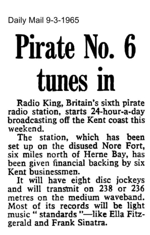 Daily Mail 9th March 1965