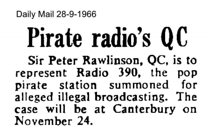 Daily Mail 28th September 1966