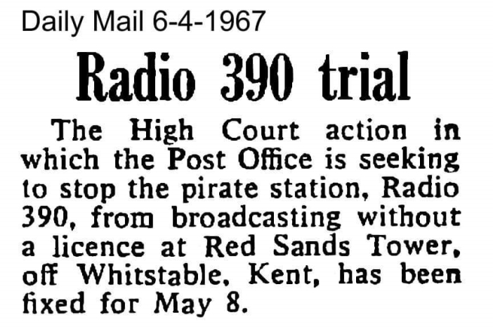 Daily Mail 6th April 1967