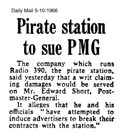 Daily Mail 5th October 1966