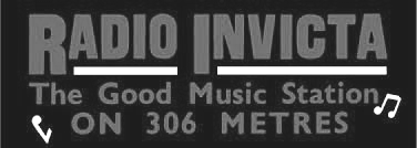 Radio Invicta Sticker Monochrome