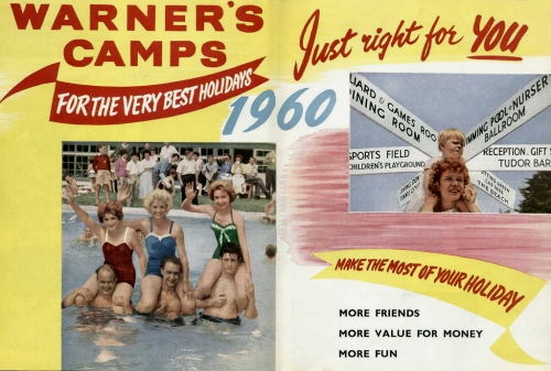 Harry Warner opened a Holiday Camp leaflet
