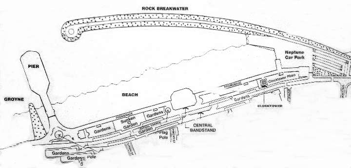 Plan Herne Bay Pier, Neptunes Jetty & Harbour Plan Herne Bay Pier, Neptunes Jetty & Harbour