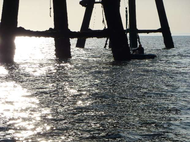 G1 & Bofors leg detail