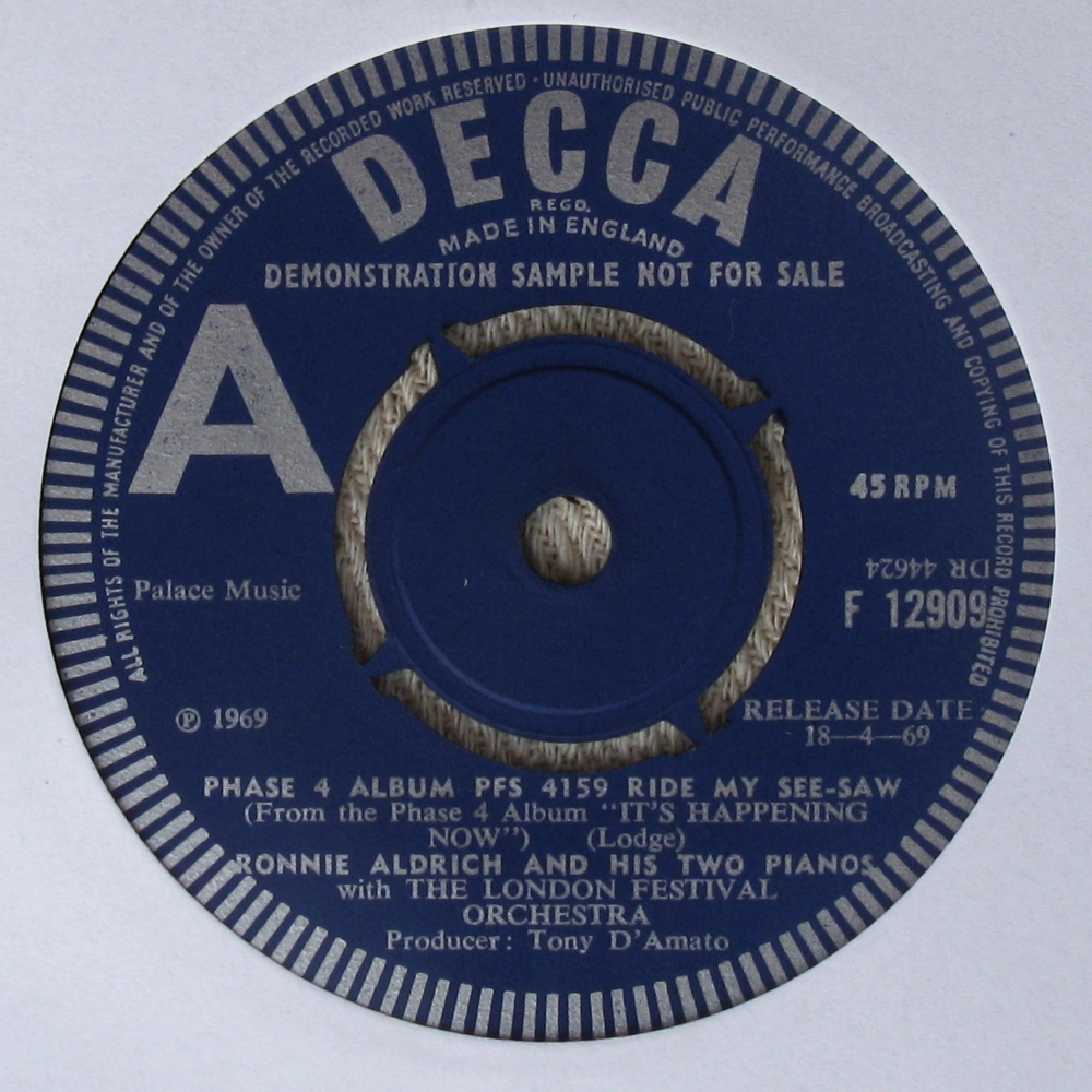 Rare Decca Demo of Bob's RNI Theme