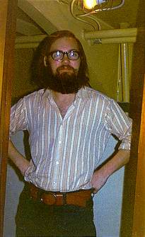 Bob Nokes in walkway