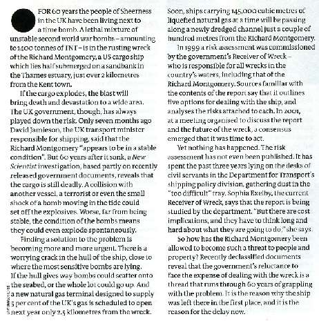 New Scientist report 1