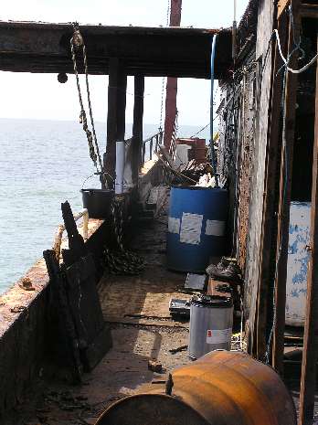 Deck looking south Deck looking south