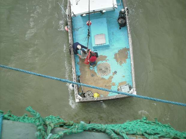 Looking at tender below Looking at tender below