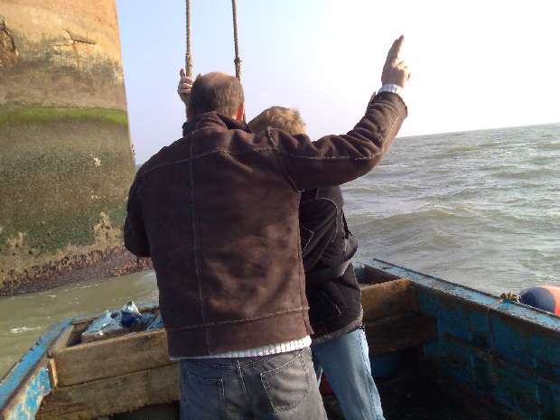 Man on ready to go up Man on ready to go up