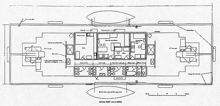 Naval fort deck plan