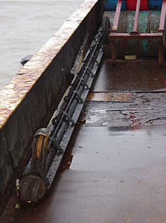 Derrick on deck Derrick on deck