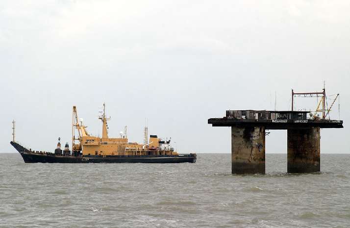 RMAS A187 off sealand