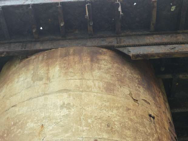 Top part of south leg