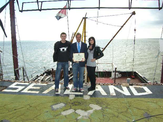 Ben Fogle with James & Charlotte