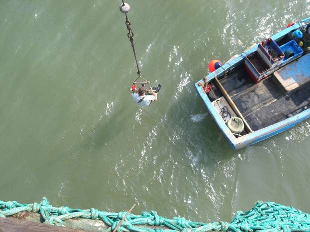 Come aboard by Bonon's chair Come aboard by Bonon's chair