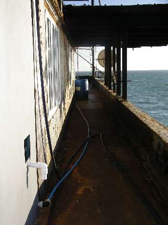East walkway