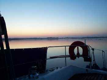 Sunrise over Christchurch