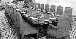 Dining Room on No Mans Land Fort