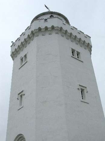 South Foreland Lighthouse exterior of tower South Foreland Lighthouse exterior of tower