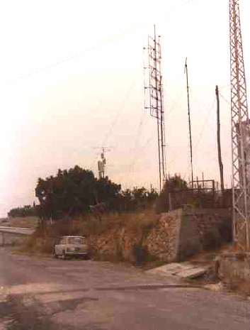 Antenna Farm at Bordighera Alta