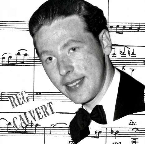 Reg Calvert from a home made poster
