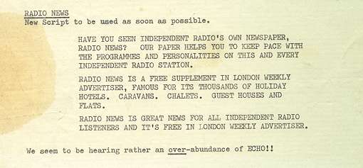 Radio News Promotion Script Radio News Promotion Script